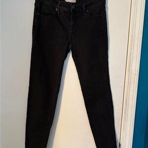 Free People Black Skinny Jeans